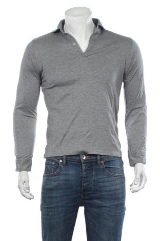 Ανδρική μπλούζα Massimo Dutti, Μέγεθος S, Χρώμα Γκρί, Βαμβάκι, Τιμή 7,18 €