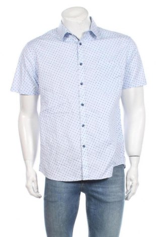 Ανδρικό πουκάμισο, Μέγεθος XL, Χρώμα Μπλέ, Βαμβάκι, Τιμή 15,59 €