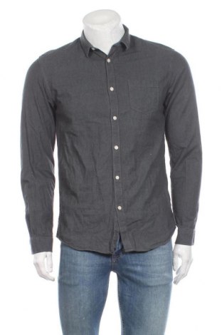 Ανδρικό πουκάμισο Core By Jack & Jones, Μέγεθος M, Χρώμα Γκρί, Βαμβάκι, Τιμή 8,31 €