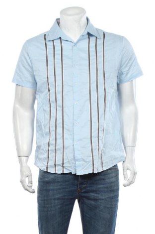 Ανδρικό πουκάμισο Order Plus, Μέγεθος XL, Χρώμα Μπλέ, Τιμή 10,91 €