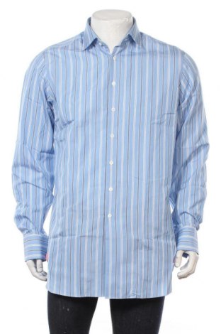Мъжка риза Thomas Pink, Размер L, Цвят Син, Памук, Цена 55,80 лв.