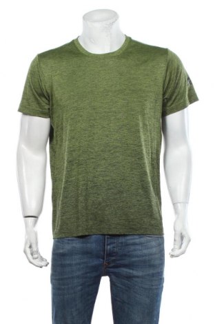 Herren T-Shirt Adidas, Größe XL, Farbe Grün, Polyester, Preis 22,27 €