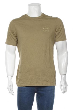 Herren T-Shirt Cotton On, Größe M, Farbe Grün, Baumwolle, Preis 7,79 €