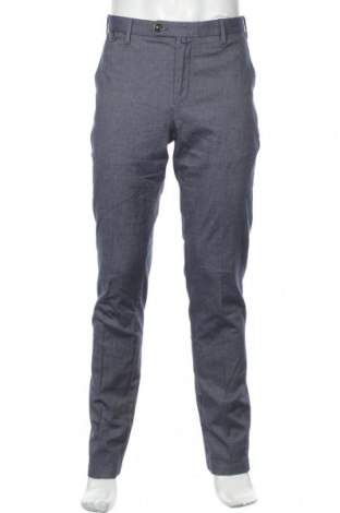 Męskie jeansy Conbipel, Rozmiar L, Kolor Niebieski, 91% bawełna, 8% len, 1% elastyna, Cena 106,35 zł