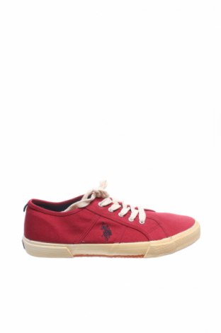 Ανδρικά παπούτσια U.S. Polo Assn., Μέγεθος 44, Χρώμα Κόκκινο, Κλωστοϋφαντουργικά προϊόντα, Τιμή 67,45 €