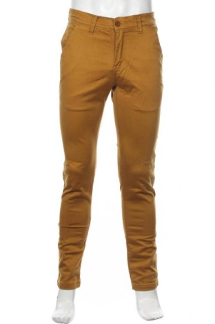 Męskie spodnie Signature, Rozmiar M, Kolor Żółty, 98% bawełna, 2% elastyna, Cena 100,76 zł
