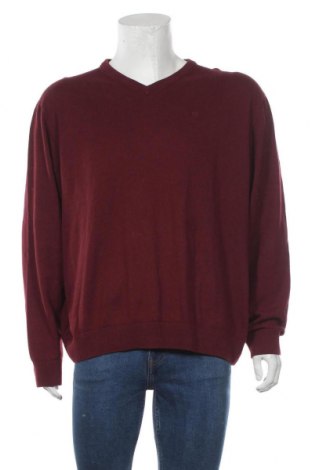 Męski sweter Jack's, Rozmiar 3XL, Kolor Czerwony, 92% bawełna, 8% wełna, Cena 167,93 zł