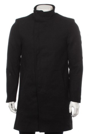 Pánský kabát  Only & Sons, Velikost S, Barva Černá, 80% polyester, 20% vlna, Cena  904,00 Kč