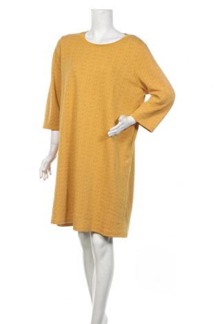 Šaty  Hema, Veľkosť XL, Farba Žltá, 7% polyester, 30% viskóza, 3% elastan, Cena  6,35 €