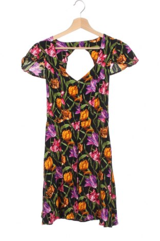 Kleid Topshop, Größe XS, Farbe Mehrfarbig, Viskose, Preis 18,51 €