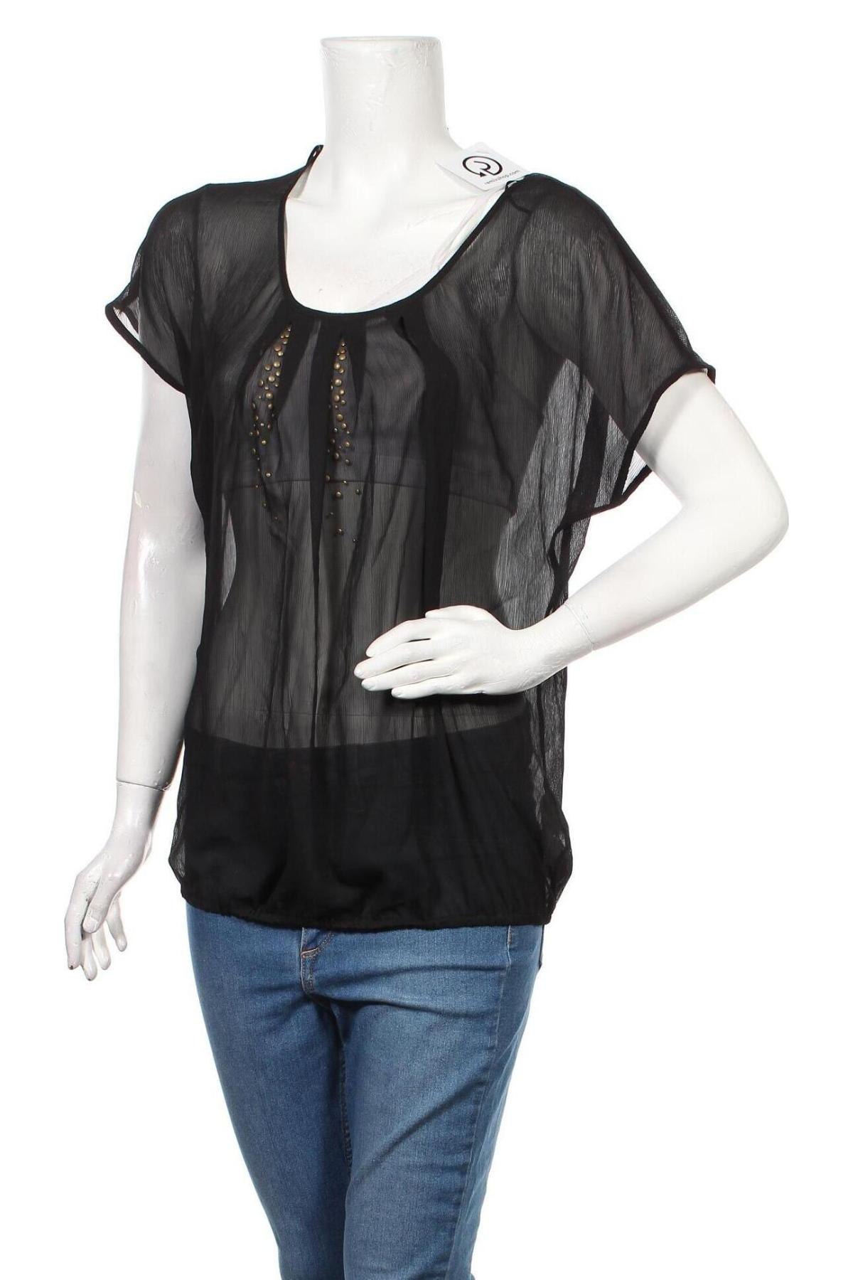 Дамска блуза Esprit, Размер M, Цвят Черен, Цена 4,13 лв.