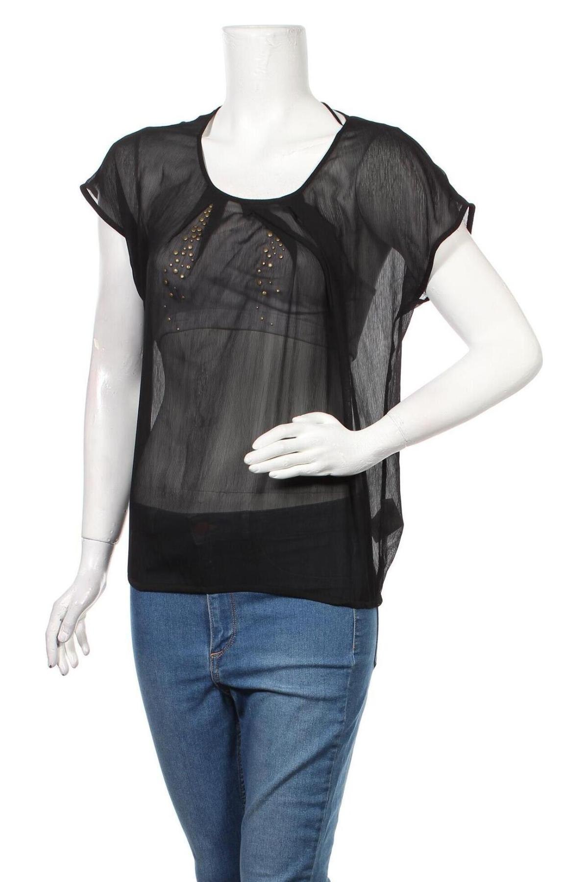 Дамска блуза Esprit, Размер XS, Цвят Черен, Цена 4,13 лв.