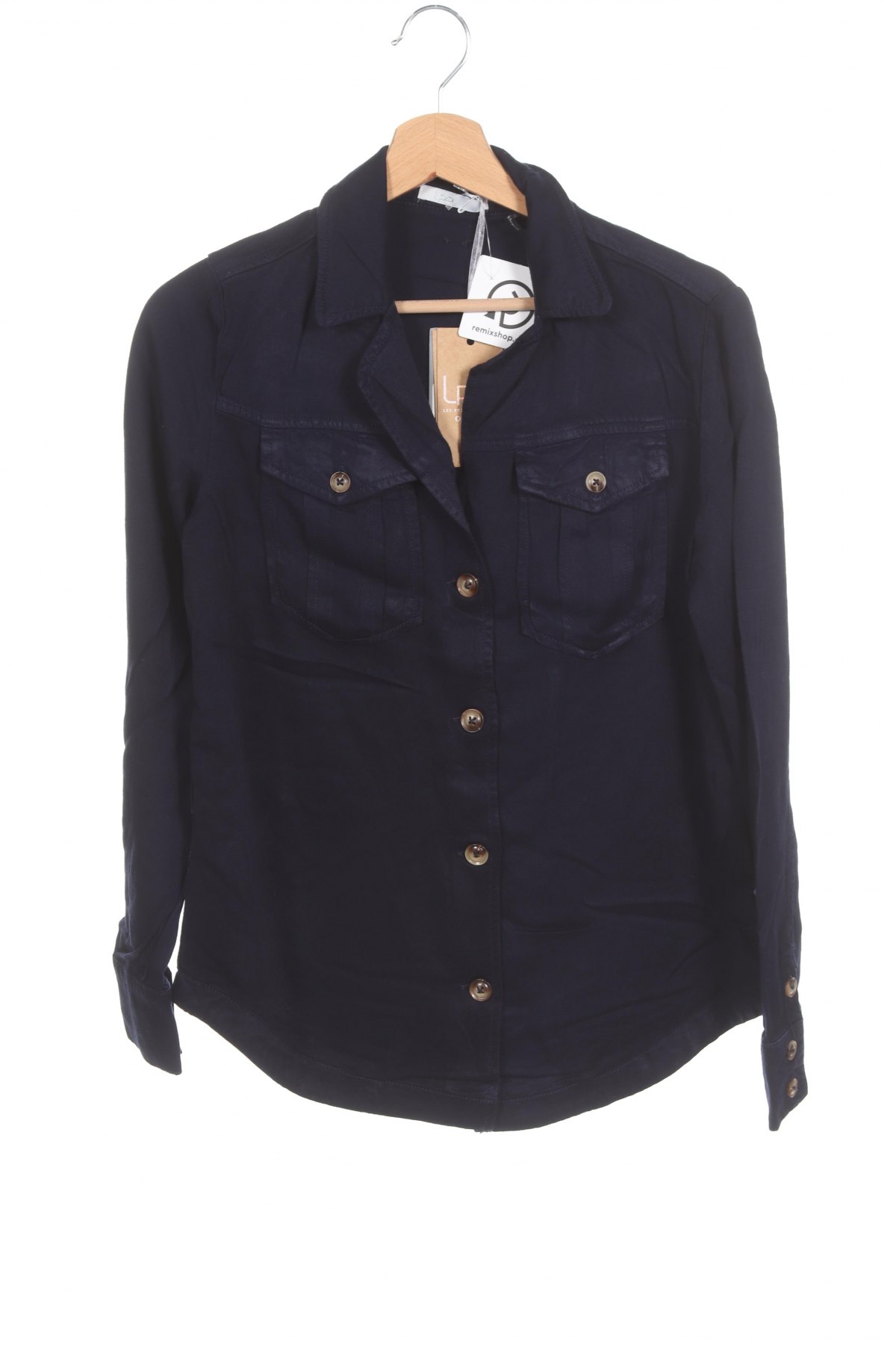 Γυναικείο πουκάμισο Les Petites, Μέγεθος XS, Χρώμα Μπλέ, Τιμή 40,94 €