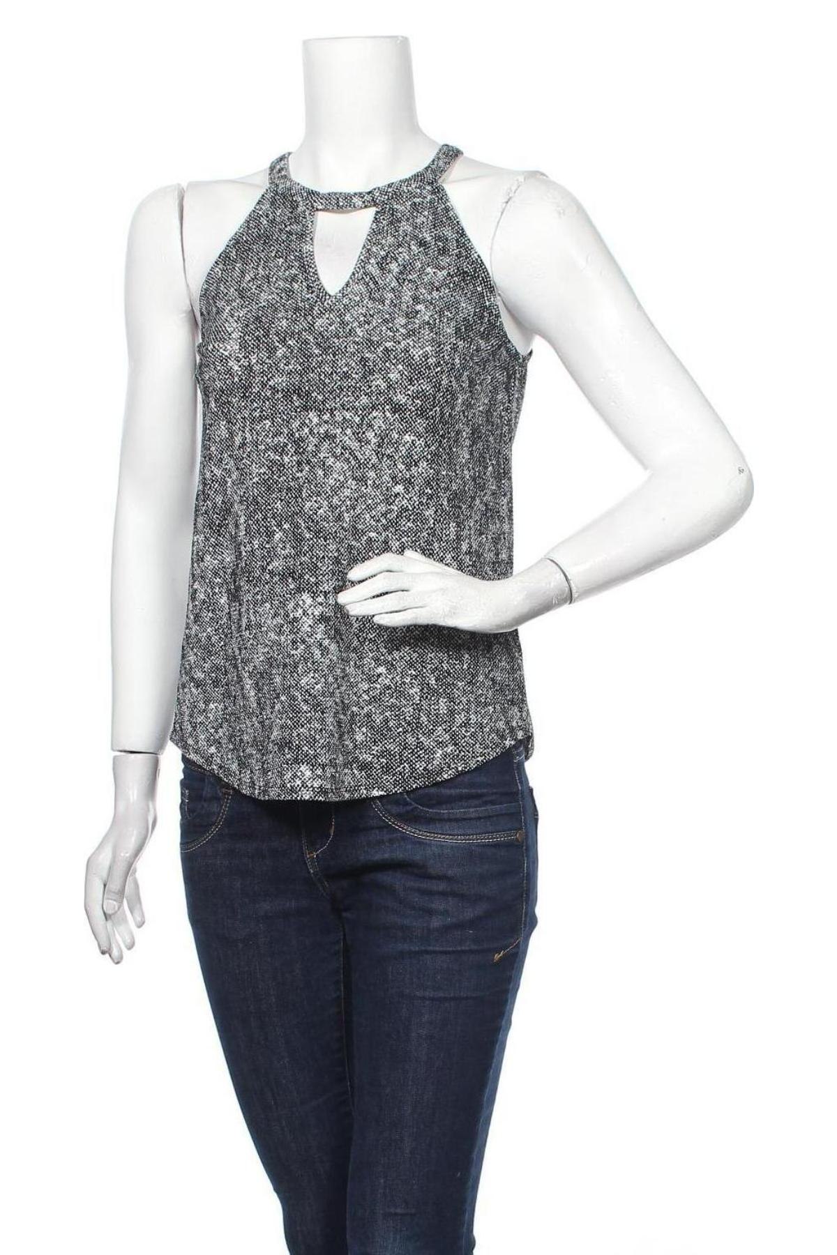 Γυναικείο αμάνικο μπλουζάκι Dotti, Μέγεθος XS, Χρώμα Μαύρο, Τιμή 13,64 €