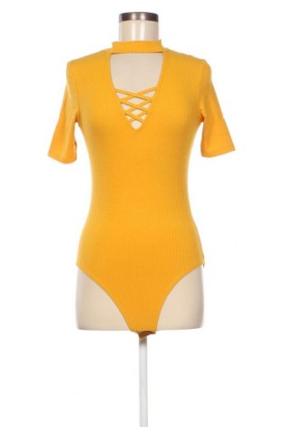Γυναικεία μπλούζα-Κορμάκι Jennyfer, Μέγεθος S, Χρώμα Κίτρινο, Τιμή 15,26 €