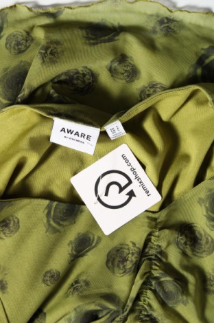 Γυναικεία μπλούζα Aware by Vero Moda, Μέγεθος S, Χρώμα Πράσινο, Τιμή 20,62 €