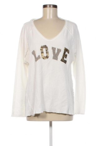 Γυναικεία μπλούζα Made In Italy, Μέγεθος M, Χρώμα Λευκό, Τιμή 15,46 €