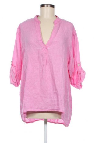 Damen Shirt Puro Lino, Größe L, Farbe Rosa, Preis 44,85 €