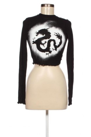 Γυναικεία μπλούζα Weekday, Μέγεθος XS, Χρώμα Μαύρο, Τιμή 15,46 €
