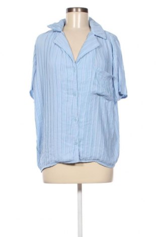 Γυναικείο πουκάμισο Boohoo, Μέγεθος M, Χρώμα Μπλέ, Τιμή 14,54 €