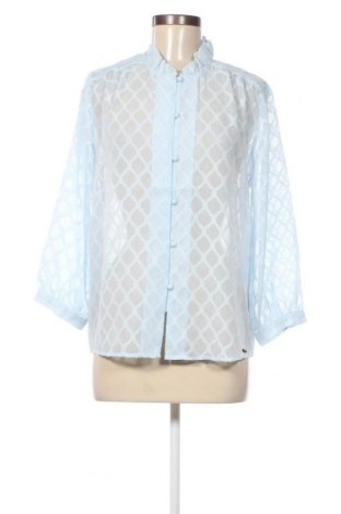 Γυναικείο πουκάμισο Numph, Μέγεθος M, Χρώμα Μπλέ, Τιμή 47,42 €