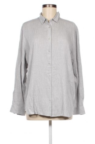 Γυναικείο πουκάμισο Uniqlo, Μέγεθος XL, Χρώμα Γκρί, Τιμή 21,03 €