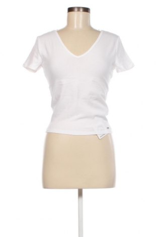 Γυναικείο t-shirt Hollister, Μέγεθος M, Χρώμα Λευκό, Τιμή 15,46 €