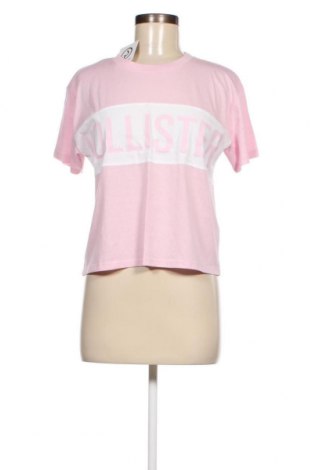 Γυναικείο t-shirt Hollister, Μέγεθος M, Χρώμα Ρόζ , Τιμή 15,46 €