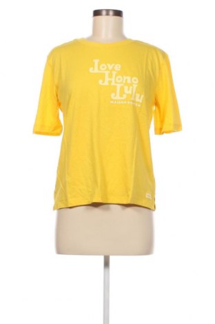 Γυναικείο t-shirt Maison Scotch, Μέγεθος XS, Χρώμα Κίτρινο, Τιμή 29,77 €