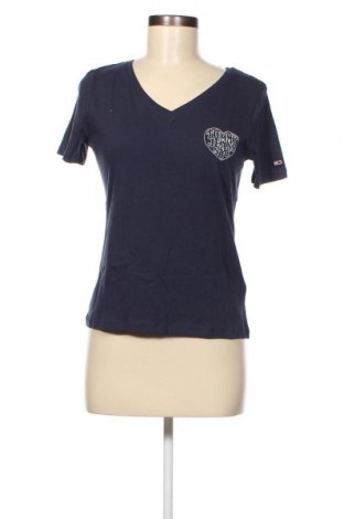 Γυναικείο t-shirt Tommy Hilfiger, Μέγεθος XS, Χρώμα Μπλέ, Τιμή 25,00 €