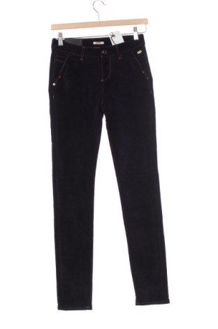 Γυναικείο κοτλέ παντελόνι DDP, Μέγεθος XXS, Χρώμα Μπλέ, Τιμή 17,01 €