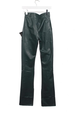 Γυναικείο παντελόνι δερμάτινο Nly Trend, Μέγεθος XS, Χρώμα Πράσινο, Τιμή 12,47 €