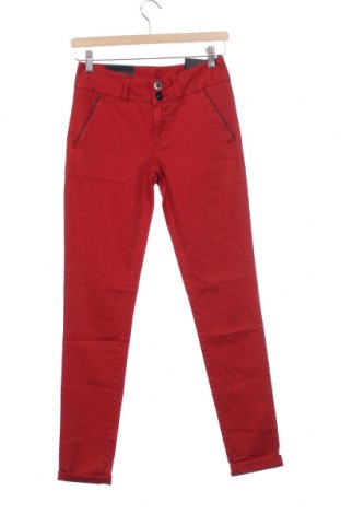Γυναικείο παντελόνι DDP, Μέγεθος XS, Χρώμα Κόκκινο, Τιμή 17,01 €