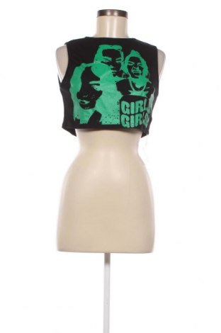 Γυναικείο αμάνικο μπλουζάκι Boohoo, Μέγεθος M, Χρώμα Μαύρο, Τιμή 7,73 €
