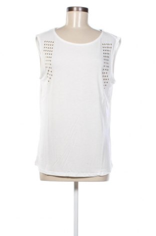 Γυναικείο αμάνικο μπλουζάκι Buffalo, Μέγεθος M, Χρώμα Λευκό, Τιμή 11,37 €