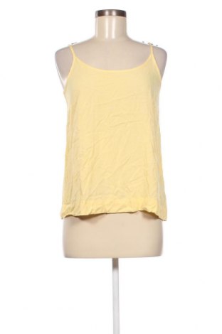 Γυναικείο αμάνικο μπλουζάκι Kaffe, Μέγεθος M, Χρώμα Κίτρινο, Τιμή 4,15 €
