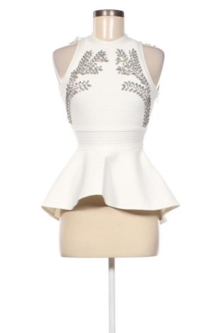 Damentop Karen Millen, Größe XS, Farbe Weiß, Preis 25,59 €