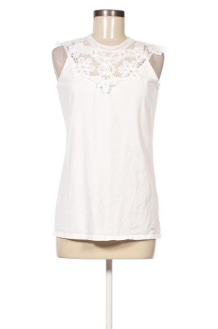 Γυναικείο αμάνικο μπλουζάκι Liu Jo, Μέγεθος L, Χρώμα Λευκό, Τιμή 112,37 €