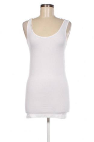 Γυναικείο αμάνικο μπλουζάκι Minus, Μέγεθος L, Χρώμα Λευκό, Τιμή 21,43 €