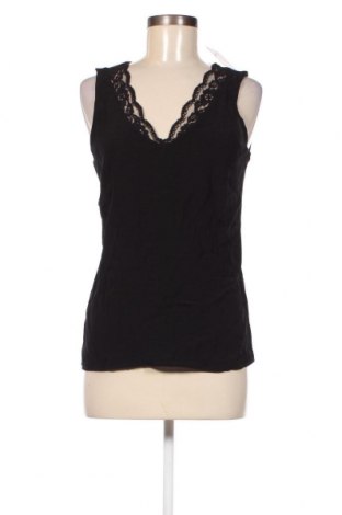 Γυναικείο αμάνικο μπλουζάκι Naf Naf, Μέγεθος M, Χρώμα Μαύρο, Τιμή 11,37 €