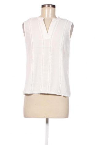 Γυναικείο αμάνικο μπλουζάκι Naf Naf, Μέγεθος M, Χρώμα Λευκό, Τιμή 11,37 €