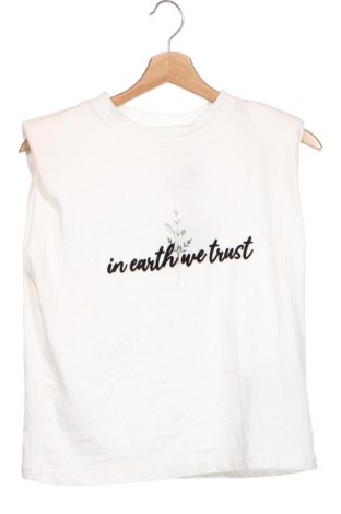 Γυναικείο αμάνικο μπλουζάκι Naf Naf, Μέγεθος XS, Χρώμα Λευκό, Τιμή 13,53 €