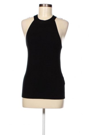 Γυναικείο αμάνικο μπλουζάκι Object, Μέγεθος S, Χρώμα Μαύρο, Τιμή 14,43 €