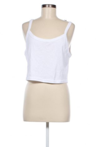 Γυναικείο αμάνικο μπλουζάκι Weekday, Μέγεθος XL, Χρώμα Λευκό, Τιμή 8,12 €