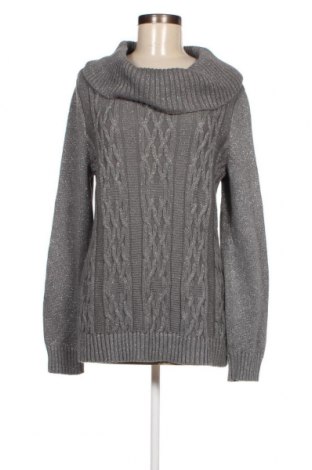 Γυναικείο πουλόβερ Christopher & Banks, Μέγεθος L, Χρώμα Γκρί, Τιμή 6,58 €
