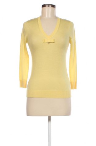 Дамски пуловер Dsquared2, Размер S, Цвят Жълт, Цена 579,00 лв.
