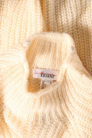 Дамски пуловер Linea Tesini, Размер L, Цвят Бежов, Цена 12,60 лв.