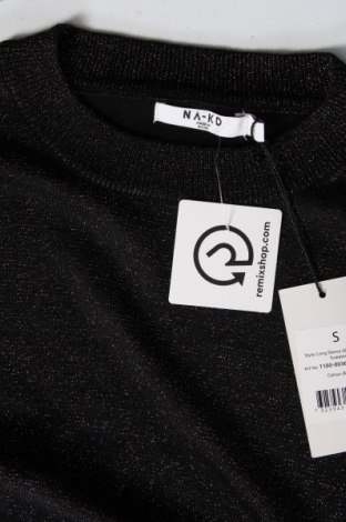 Γυναικείο πουλόβερ NA-KD, Μέγεθος S, Χρώμα Μαύρο, Τιμή 54,12 €