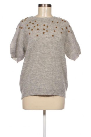 Γυναικείο πουλόβερ Numph, Μέγεθος M, Χρώμα Γκρί, Τιμή 61,44 €