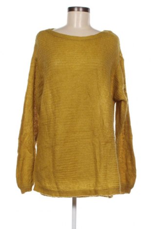 Дамски пуловер Yaya, Размер L, Цвят Зелен, Цена 18,60 лв.